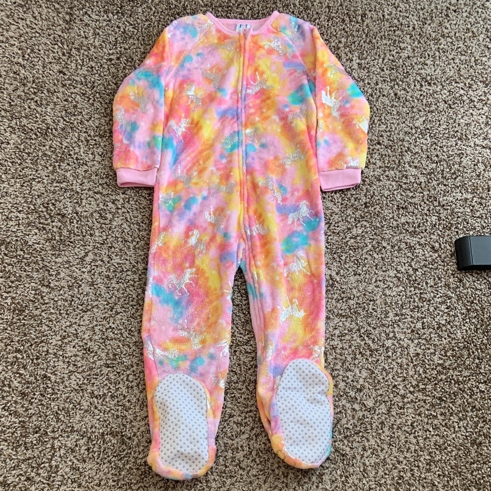 Children plaice Colorful Tie-Dye Kids One Piece 4T